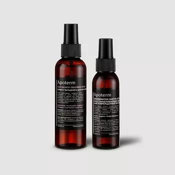 APOTERM Комплекс восстановление волос (спрей для волос, масло для волос)