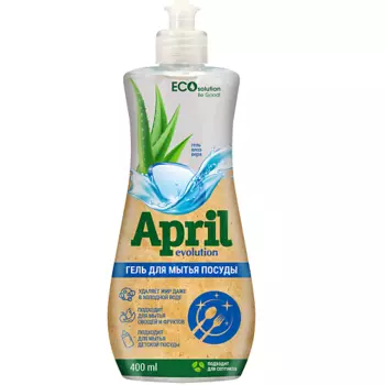 APRIL EVOLUTION Гель для мытья посуды Evolution EcoSolution 400