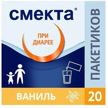 АПТЕКА Смекта Пор. Пригот. Сусп. Д/Вн. Приема (Ваниль) Пак. 3Г №20