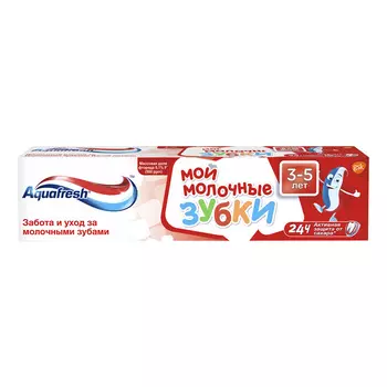 AQUAFRESH Зубная паста детская Мои молочные зубки