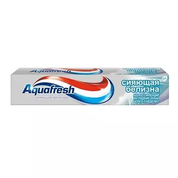 AQUAFRESH Зубная паста сияющая белизна Shining Whiteness