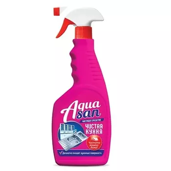 AQUASAN Средство чистящее жидкое "Чистая кухня"