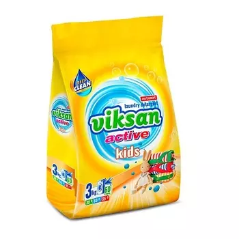 AQUASAN Стиральный порошок"VIKSAN" Active Kids Automat