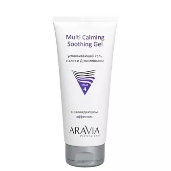 ARAVIA PROFESSIONAL Гель для лица Успокаивающий с алоэ и Д-пантенолом Multi Calming Soothing Gel