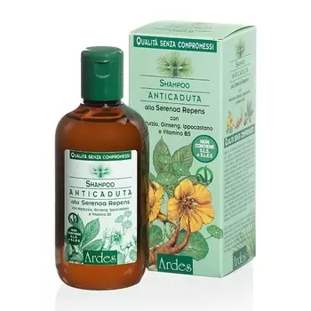 ARDES Шампунь против выпадения волос с сереноей ползучей Shampoo Anticaduta alla serenoa repens 250.0