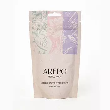 AREPO Refill Pack Зубная паста в таблетках (микс вкусов)