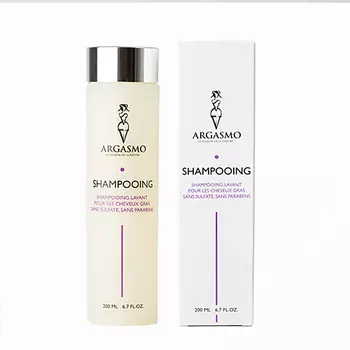 ARGASMO Бессульфатный шампунь очищающий для жирных волос 200