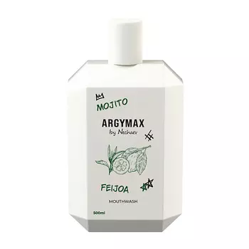 ARGYMAX BY NECHAEV Ополаскиватель для рта оздоровление дёсен и осветление эмали «Фейхоа-Мохито» 500.0