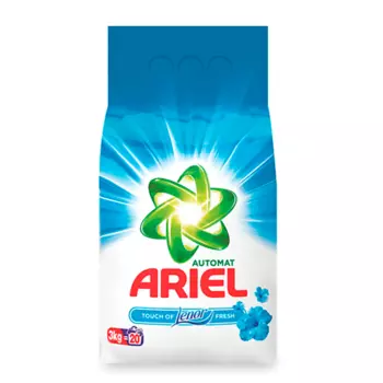 ARIEL Стиральный порошок автомат Аква пудра с ароматом Ленор для цветного
