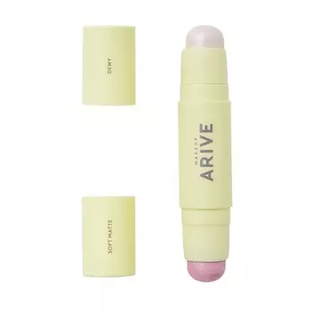 ARIVE MAKEUP Двойной стик-хайлайтер Duo Highlighter Stick Soft Matte & Dewy