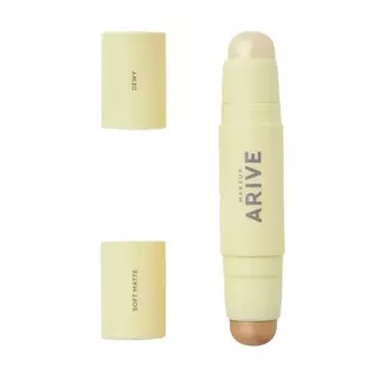 ARIVE MAKEUP Двойной стик-хайлайтер Duo Highlighter Stick Soft Matte & Dewy