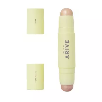 ARIVE MAKEUP Двойной стик-хайлайтер Duo Highlighter Stick Soft Matte & Dewy