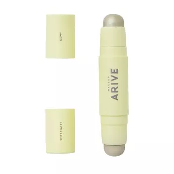 ARIVE MAKEUP Двойной стик-хайлайтер Duo Highlighter Stick Soft Matte & Dewy