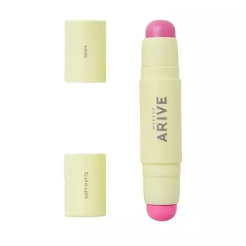 ARIVE MAKEUP Двойные румяна в стике Duo Blush Stick Soft Matte & Dewy