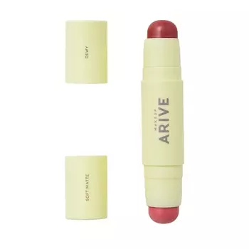 ARIVE MAKEUP Двойные румяна в стике Duo Blush Stick Soft Matte & Dewy