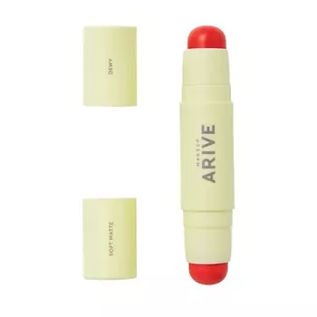 ARIVE MAKEUP Двойные румяна в стике Duo Blush Stick Soft Matte & Dewy
