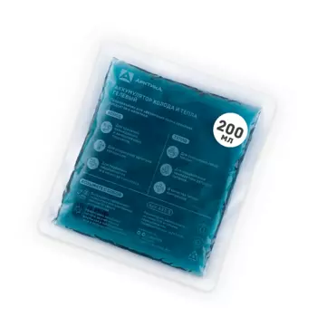 АРКТИКА Аккумулятор тепла и холода гелевый для термосумки 200 мл