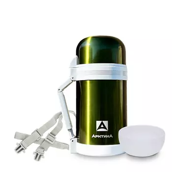 АРКТИКА Термос для еды 1 л с чашками