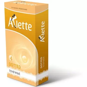 ARLETTE Презервативы "Arlette" №12, Dotted Точечные