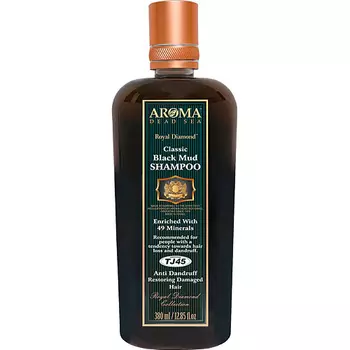 AROMA DEAD SEA Грязевой шампунь от перхоти и выпадения волос 380