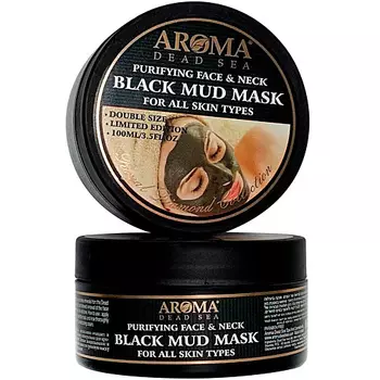AROMA DEAD SEA Очищающая грязевая маска для лица и шеи 100
