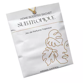 AROMA-GARDEN Арома-САШЕ Субтропики" (Банан и ваниль)