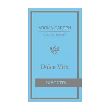 AROMA-GARDEN Ароматизатор-САШЕ Дольче Вита-Французское печенье