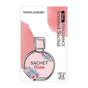 AROMA-GARDEN Ароматизатор-САШЕ Домашний аромат Роза