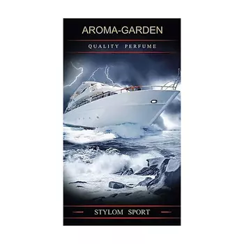 AROMA-GARDEN Ароматизатор-САШЕ Древесно-морской с цитрусом(Stylom sport)