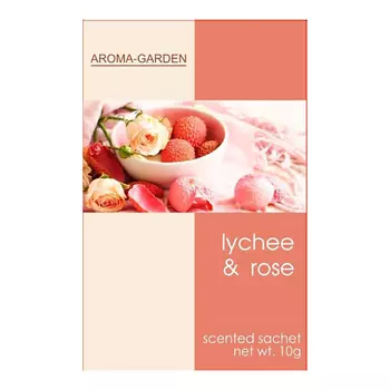 AROMA-GARDEN Ароматизатор-САШЕ Личи и роза