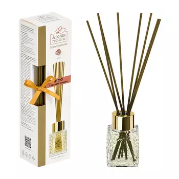 AROMA REPUBLIC Ароматический диффузор в стеклянном флаконе,"№59 Lebanese spices" 50