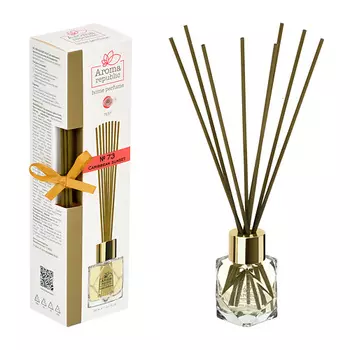 AROMA REPUBLIC Ароматический диффузор в стеклянном флаконе,"№73 Caribbean sunset" 30