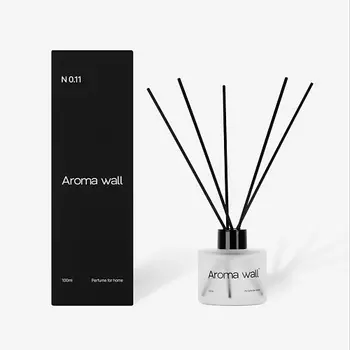 AROMA WALL Диффузор для дома с палочками — Розовый перец, Апельсин и Розмарин N.011 100.0