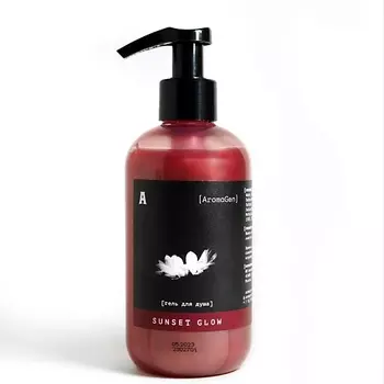 AROMAGEN Парфюмированный гель для душа SUNSET GLOW 250.0