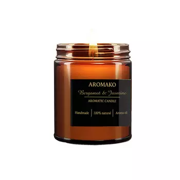 AROMAKO Свеча"Bergamot & Jasmine" 250.0