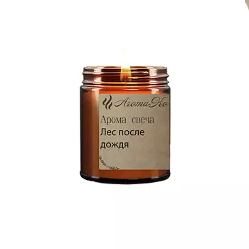 AROMAKO Свеча"Лес после дождя" 100.0