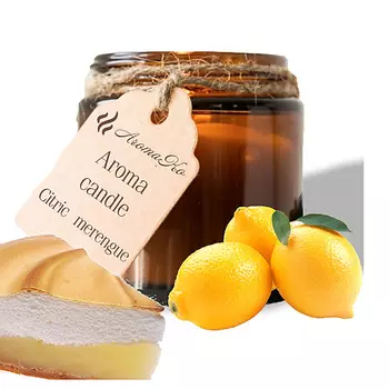 AROMAKO Свеча "Лимонный меренге" 250