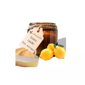 AROMAKO Свеча "Лимонный меренге" 100