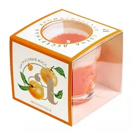 AROMANTIQUE Свеча-десерт "Цитрусовый мусс"
