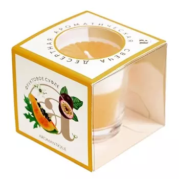 AROMANTIQUE Свеча-десерт "Фруктовое суфле"