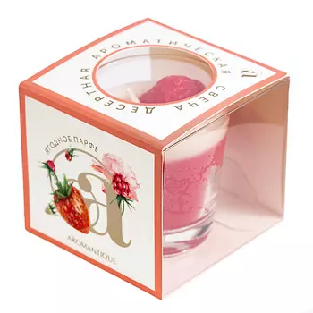 AROMANTIQUE Свеча-десерт "Ягодное парфе"