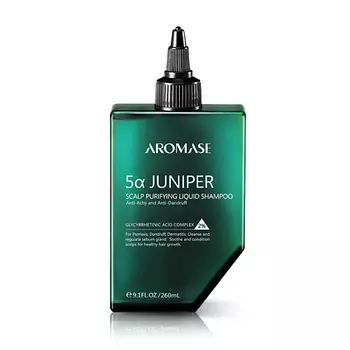 AROMASE Шампунь очищающий против перхоти и зуда с можжевельником 5 Juniper