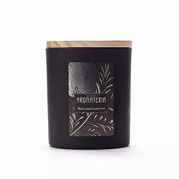 AROMATERIA Ароматическая свеча "Black wood & patchuli" 230.0