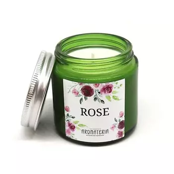 AROMATERIA Ароматическая свеча "Rose" 120.0