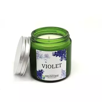 AROMATERIA Ароматическая свеча "Violet" 120