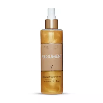 ARRIVISTE Спрей для тела с шиммером Argument 210