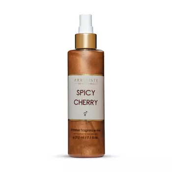 ARRIVISTE Спрей для тела с шиммером Spicy Cherry 210