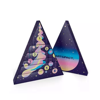 ART&FACT Адвент-календарь. Новогодний мультифункциональный подарочный набор уходовой косметики