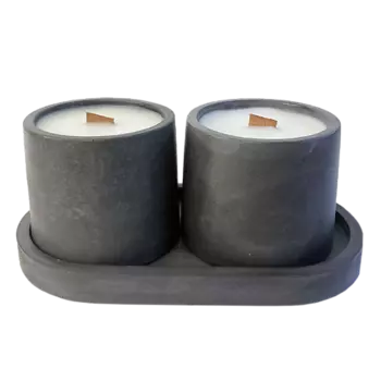 ART FRIDAY Набор ароматических свечей Еловые шишки и хвоя 1