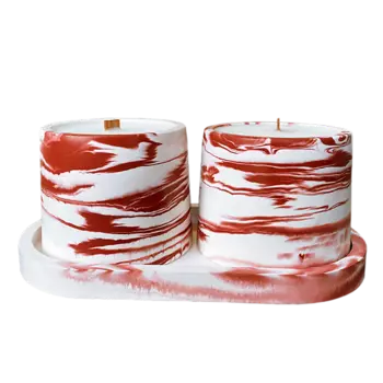 ART FRIDAY Набор ароматических свечей Розовое шампанское 1